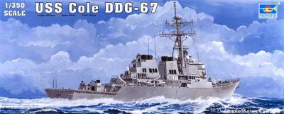 Cruisers and Destroyers Model Kit - USS Cole 1/350