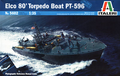 Torpedo Patrol Boat Model PT-596, 80-foot, 1:35 scale