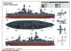 Battleship Model Kit - BB-35 USS Texas Diagram
