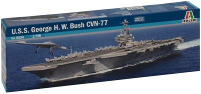 USS George H.W. Bush CVN-77 in box