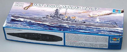 Battleship Model Kit - USS South Dakota 1/700