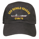 USS Ronald Reagan Embroidered Hat