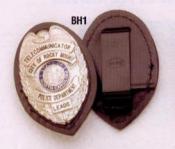 Oval Badge Holder on the Belt