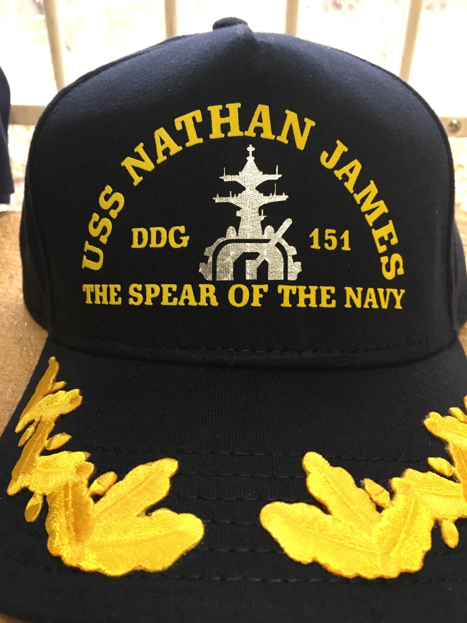 navy ship ball caps